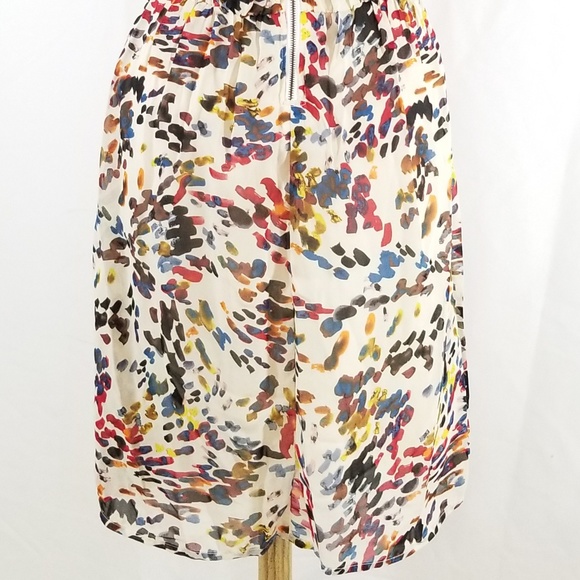 Graphics Mini Dress (S) Fully Lined Stretchy Flowy - Picture 8 of 8
